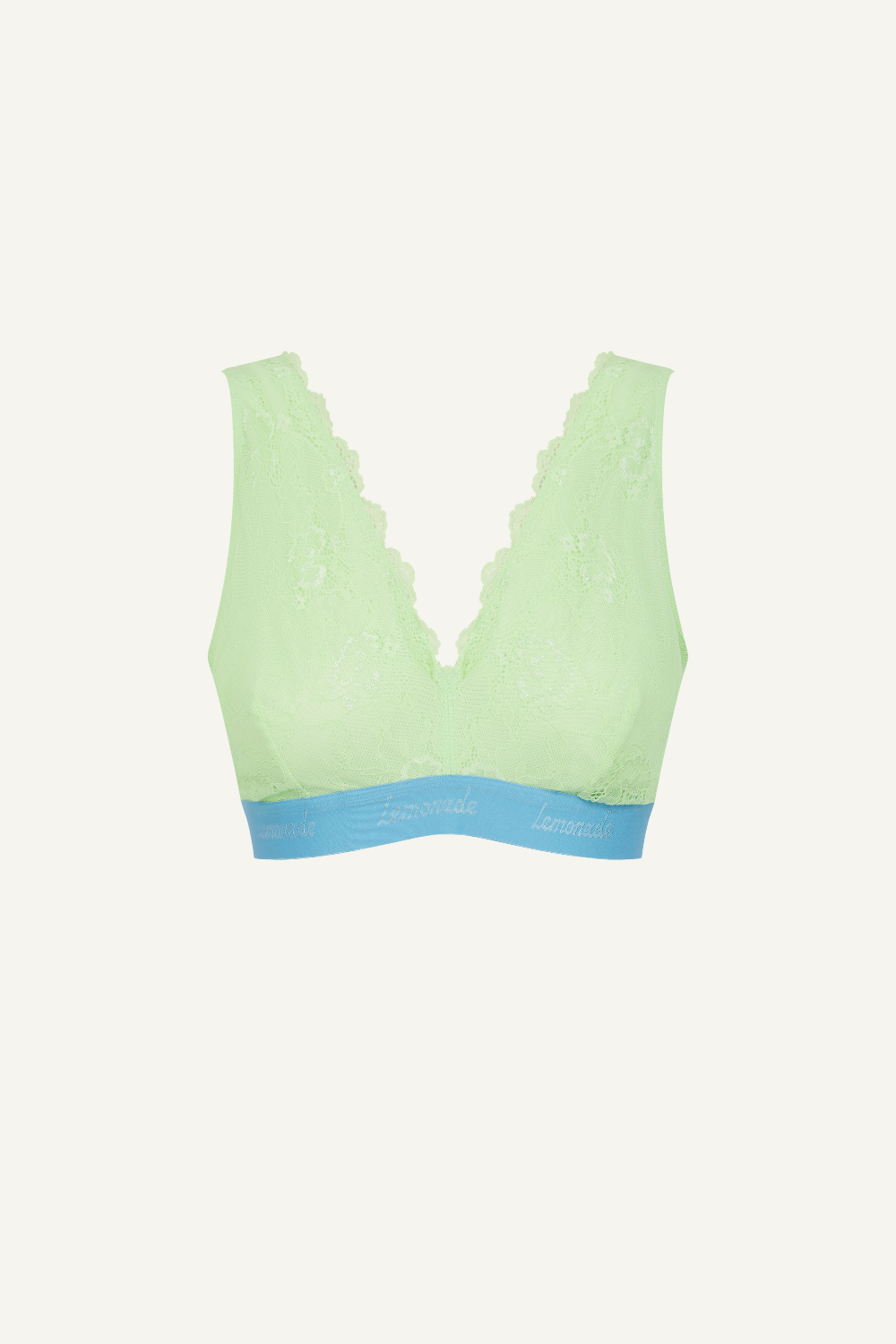Signature Lace Fuller Cup Bralette - Pastel Green
