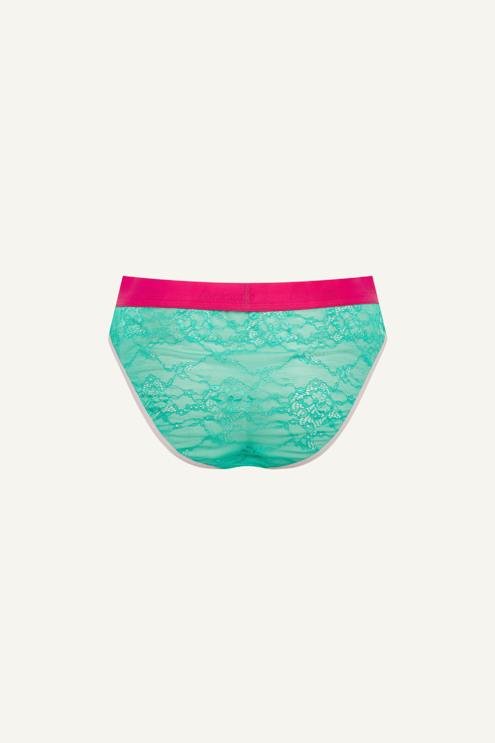 Signature Lace High Waisted Brief - Trilogy Green