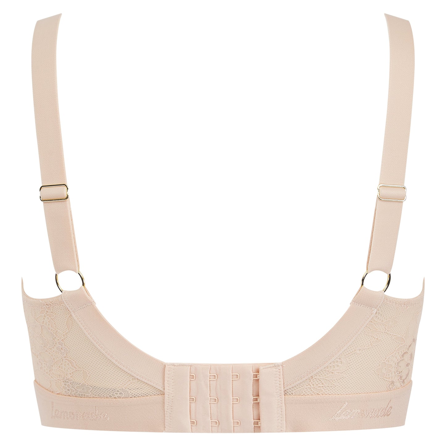 Nude Lace Bralette - Almond