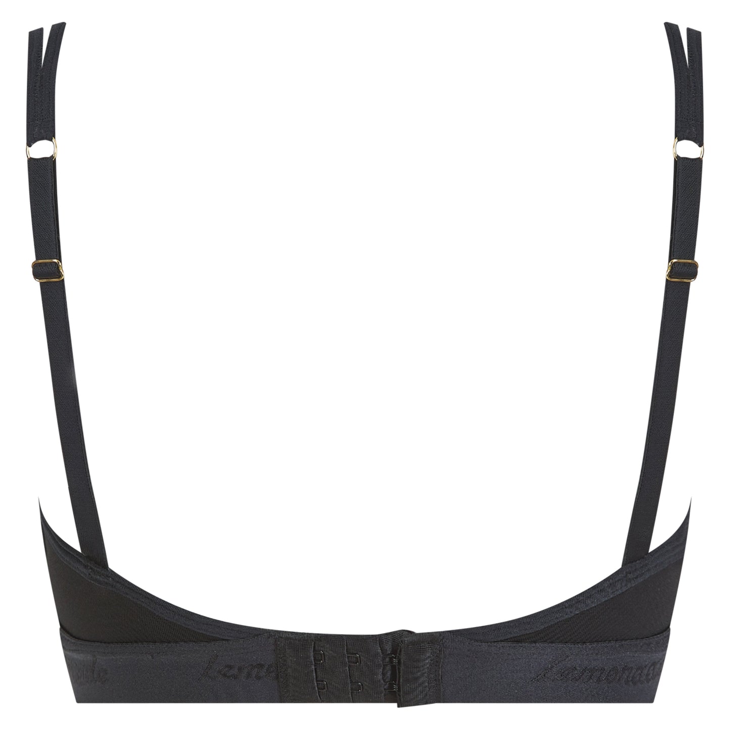 Second Skin Triangle Bralette - Black