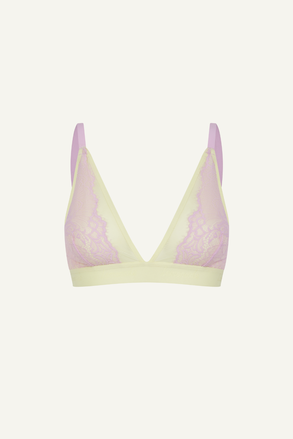 Synergy Lace Bralette - Yellow