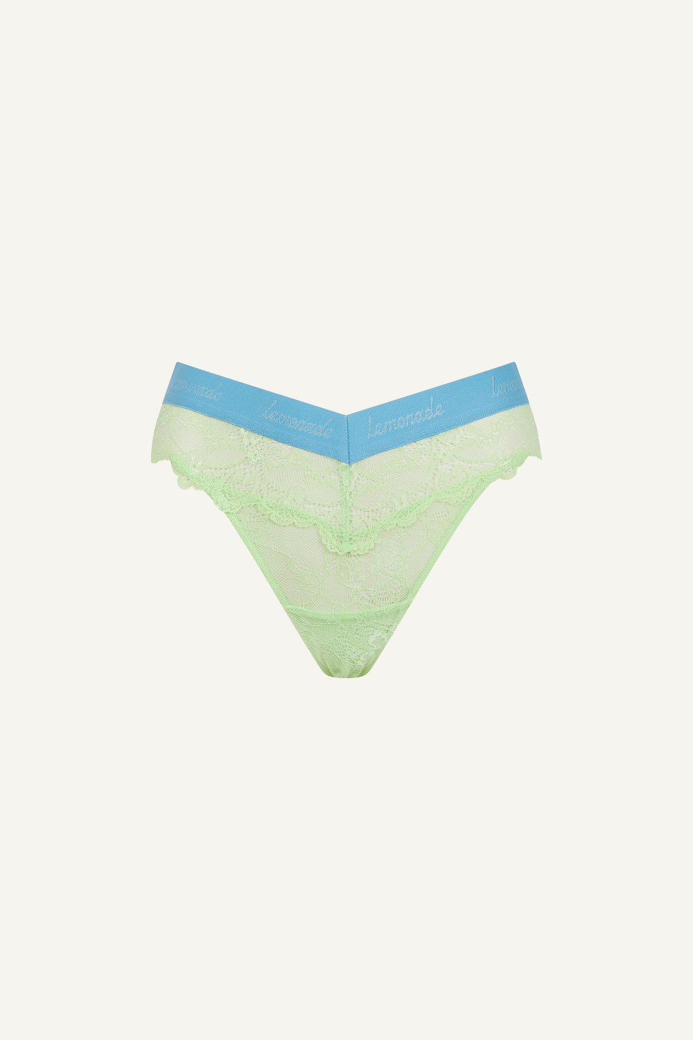 Signature Lace Brazilian - Pastel Green