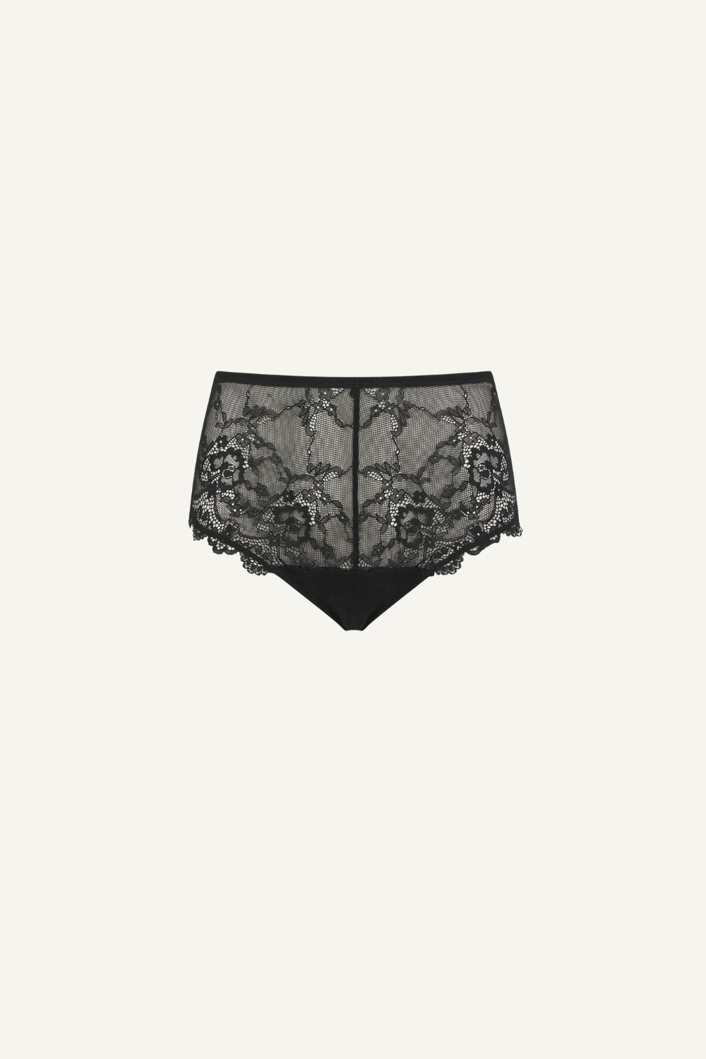 Signature Lace Short - Black