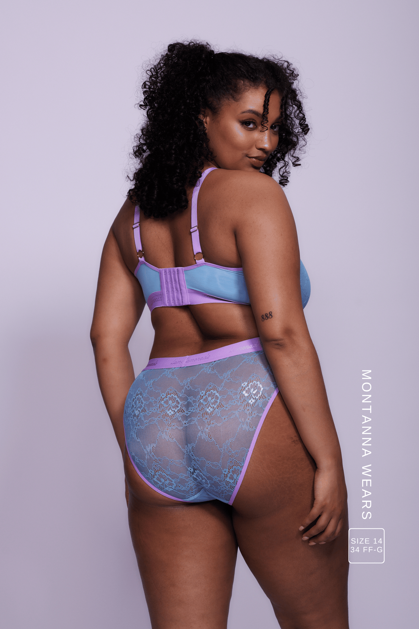 Signature Lace Fuller Cup Bralette - Pastel Blue