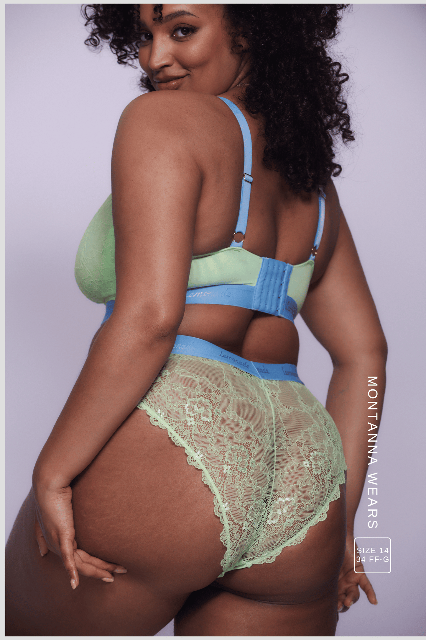 Signature Lace Brazilian - Pastel Green