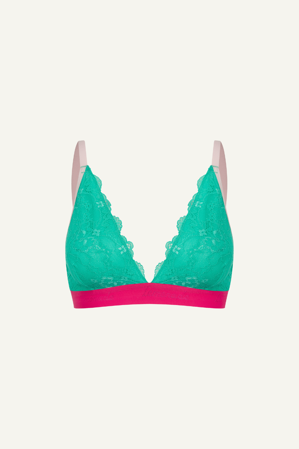 Signature Lace Bralette - Trilogy Green