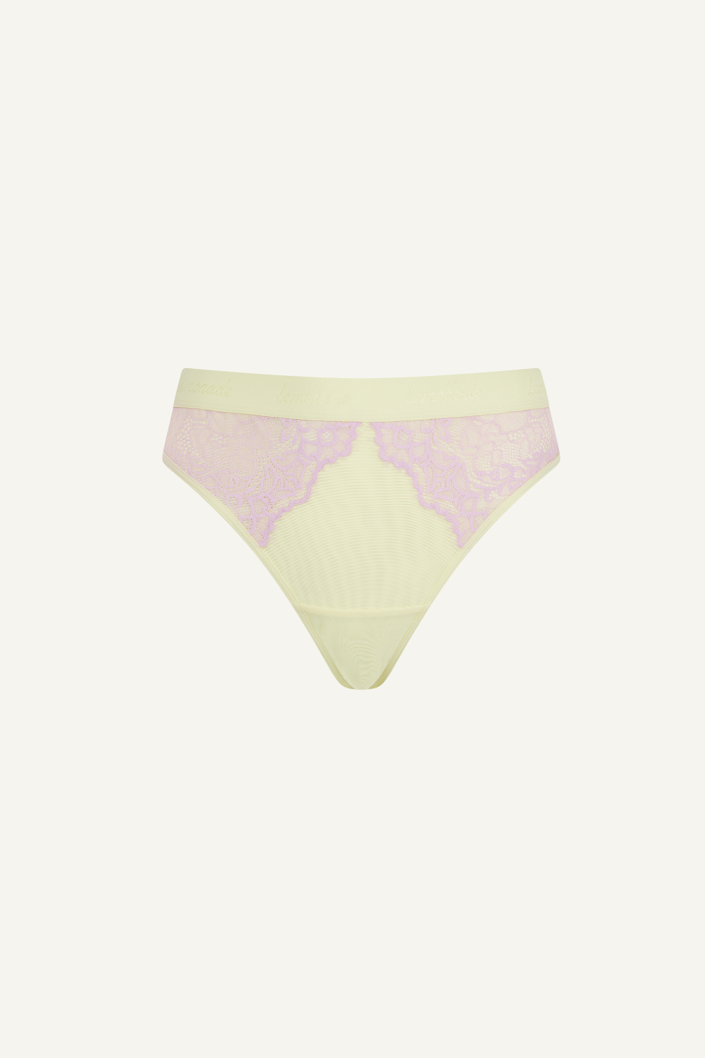 Synergy Lace Brief - Yellow