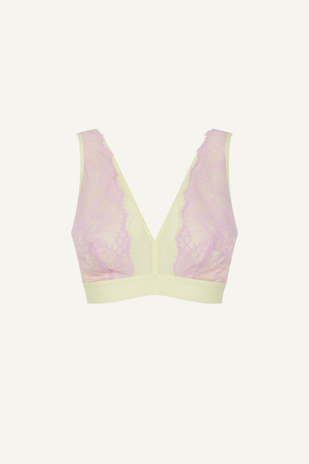 Synergy Lace Fuller Cup Bralette - Yellow