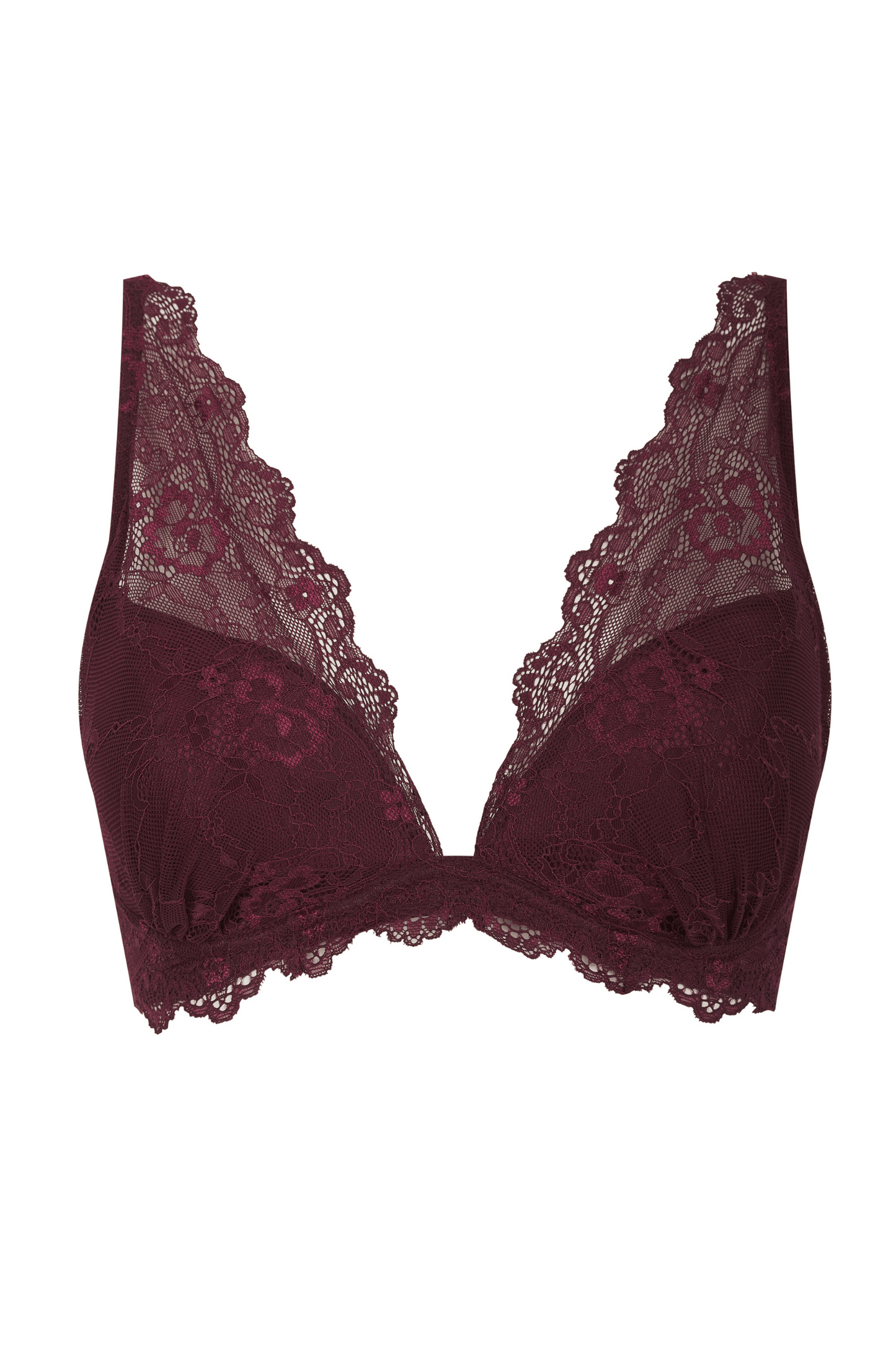 All Wonder, Push Up Bra - Wine