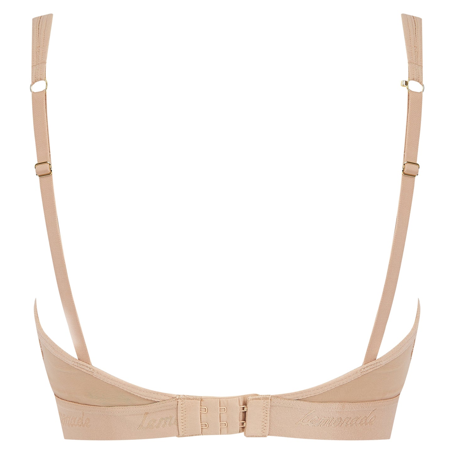 Nude Lace Bralette - Caramel