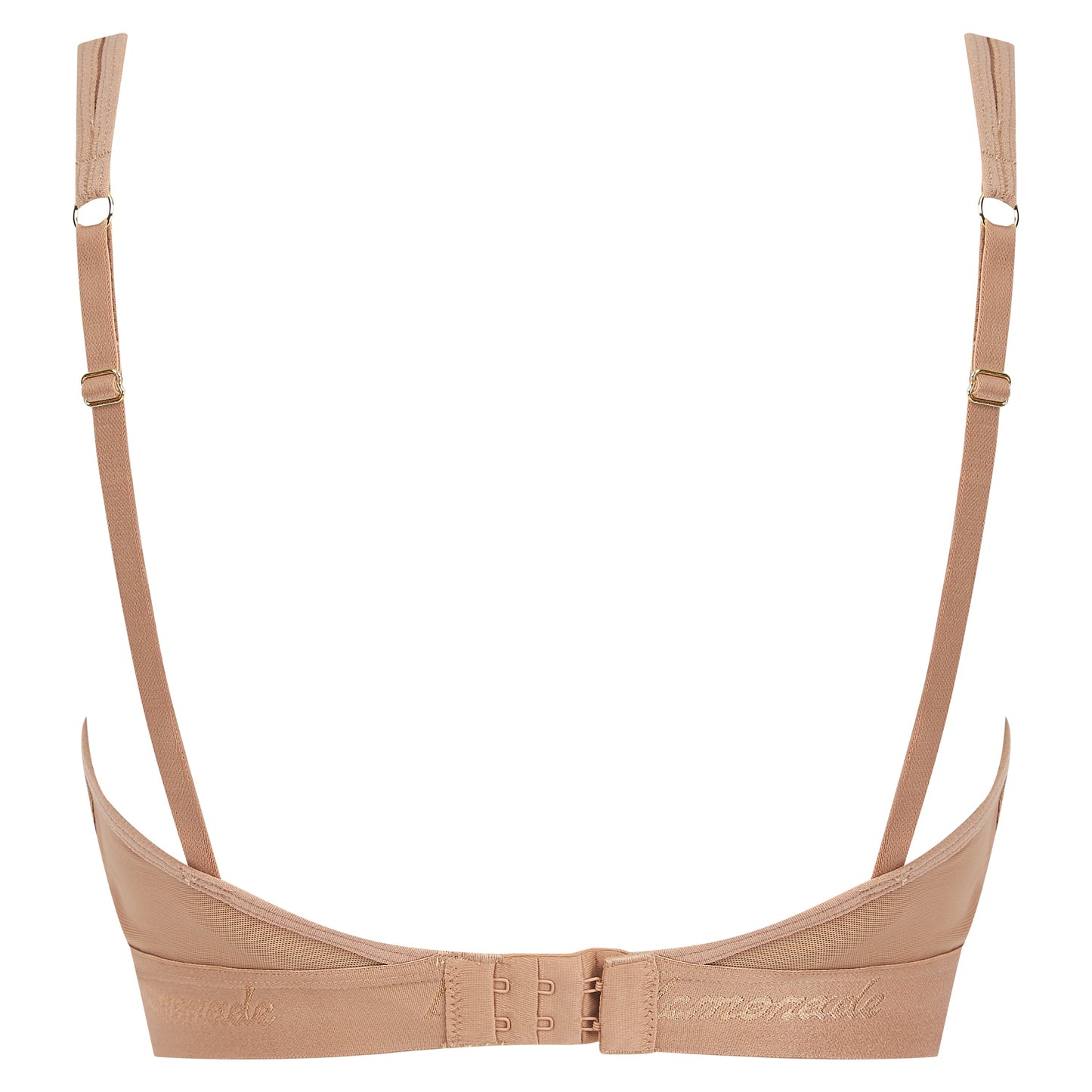 Nude Lace Bralette - Mocha