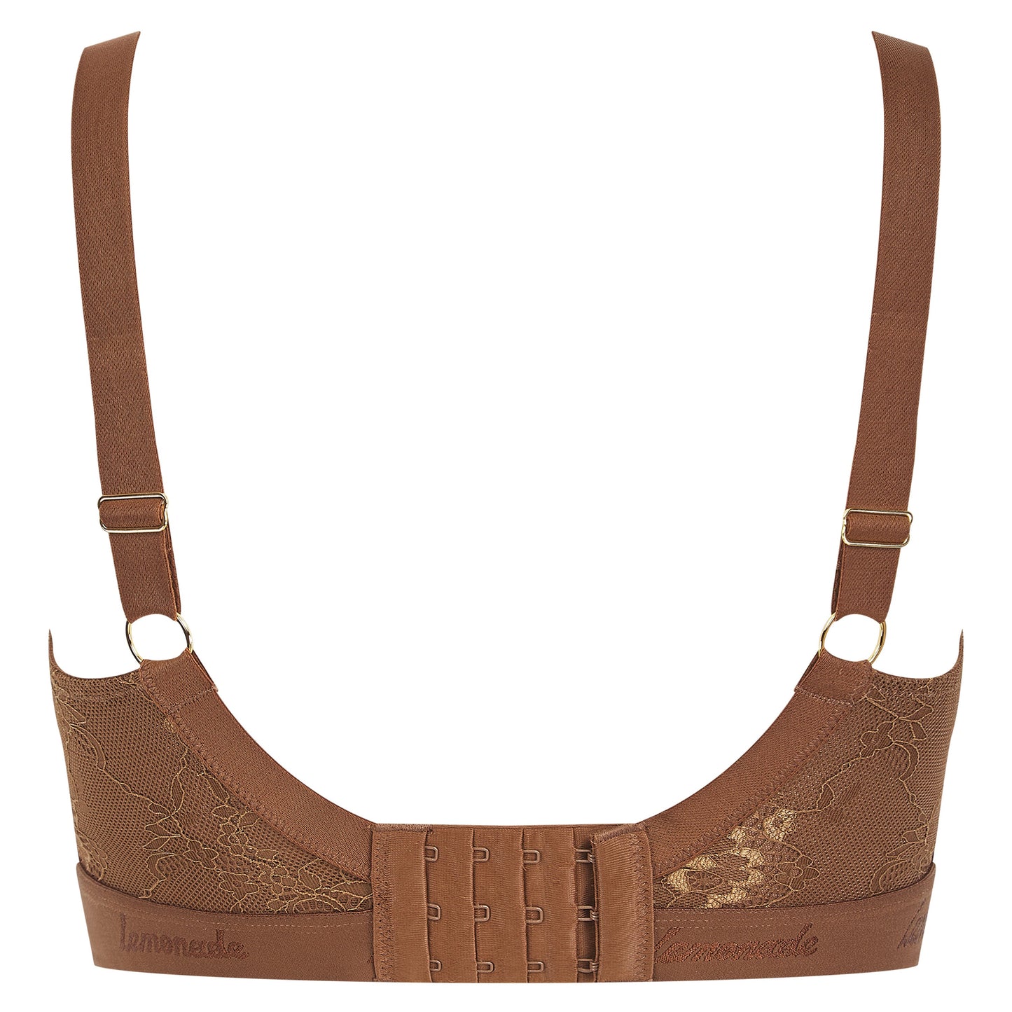 Nude Lace Bralette - Toffee