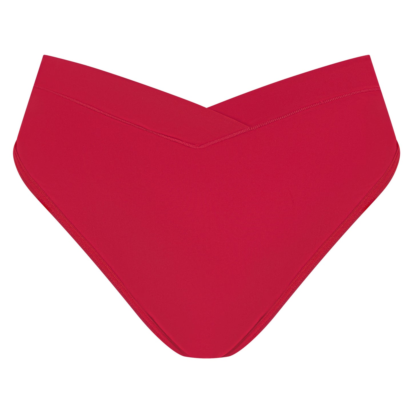 Second Skin Wrap Brief - Deep Red