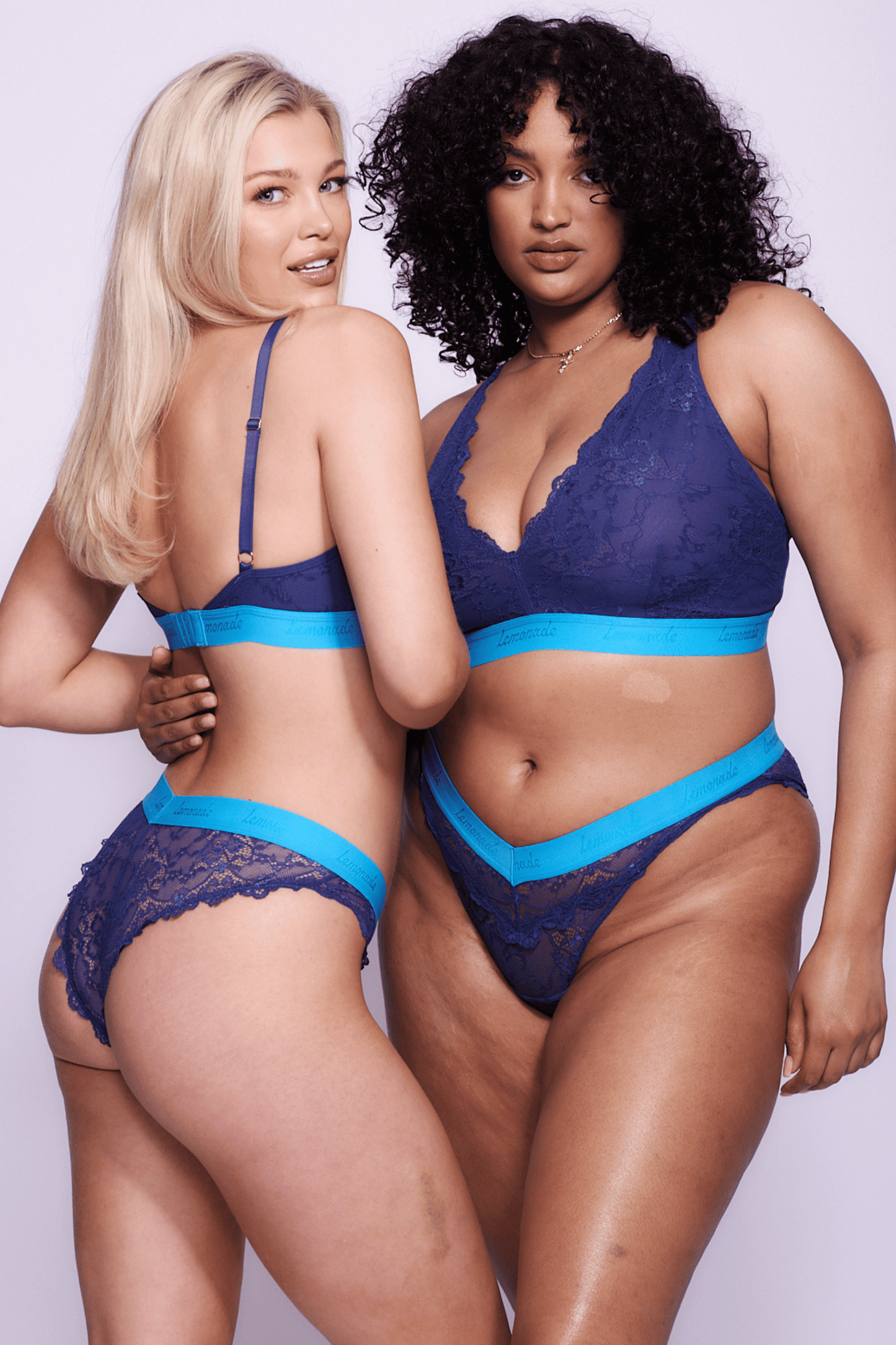 Signature Lace Brazilian - Midnight Blue